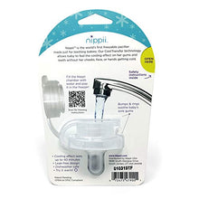 Load image into Gallery viewer, Nippii Baby Freezable Teether Pacifier Fill with Water. Freezable Pacifier Provides Cold Soothing Gum Teething Relief for Teething Babies
