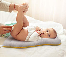 Load image into Gallery viewer, MASCARRY Portable Newborn Baby Head Support, Baby Bed Mattress, Infant Sleep Positioner, Untra Soft and Breathable Baby Bed Pillow for Newborn Baby and Infant, Infant Co Sleeper (Beige)
