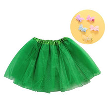 Load image into Gallery viewer, Jeowoqao Girls Tutu Set, 5pcs Tutus Dance Tutus Dress with 5pcs Flower Hairpins Fit Kids Age 3-8

