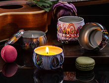 Load image into Gallery viewer, Ahyiyou DIY Candle Tins 7 Color 28 Piece, Round Containers with Lids&amp; Cotton Wicks for Candle Making, Arts &amp; Crafts, Storage &amp; More
