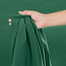 Load image into Gallery viewer, Extra Deep Pocket Sheets - Bamboo Blend 5-Piece 21” Bed Sheet Set – Bamboo and Microfiber Blend – Extra Deep Bed Sheet – Ultra Deep Sheets for Deep Pockets Mattress - Split Cal King - Hunter Green
