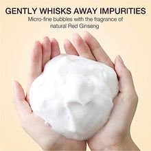 Load image into Gallery viewer, DONGINBI Red Ginseng Moisture &amp; Pure Cleansing Foam, Hydrating Face Wash with Red Ginseng Extract, Non-Irritating, Lightweight &amp; Creamy Daily Face Cleanser by Korea Ginseng Corp - 5.07 Oz

