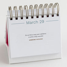 Load image into Gallery viewer, DaySpring Flip Calendar - Susie Larson - Blessings for Every Day, White - 49911
