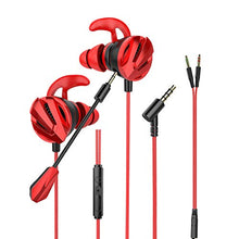 Load image into Gallery viewer, Gaming Earbuds with Microphone, Friencity Wired Earphones for Cell Phone Noise Cancelling w/Adjustable Mic, E-Sport in-Ear Headphones for Nintendo Switch, Xbox One, PS4, PC, Laptop with 3.5mm Jack
