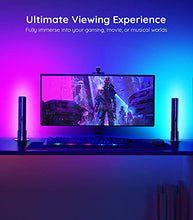 Load image into Gallery viewer, Govee LED Smart Light Bars with Camera, RGBIC Smart Backlights, Music Sync Kit Works with Alexa &amp; Google Assistant, 12 Preset Modes LED Play Light Bar for 27-45 inch Gaming, PC, TV, Room

