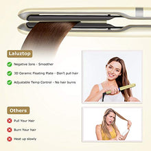 Load image into Gallery viewer, Hair Straightener Flat Iron for Hair - Ceramic Tourmaline Straightening Iron 1 inch with Digital LCD Display &amp; 8 Adjustable Temperature Suitable for All Hair Types
