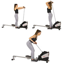 Load image into Gallery viewer, Sunny Health &amp; Fitness SF-RW5622 Dual Function Magnetic Rowing Machine Rower w/LCD Monitor
