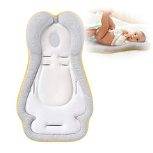 Load image into Gallery viewer, MASCARRY Portable Newborn Baby Head Support, Baby Bed Mattress, Infant Sleep Positioner, Untra Soft and Breathable Baby Bed Pillow for Newborn Baby and Infant, Infant Co Sleeper (Beige)
