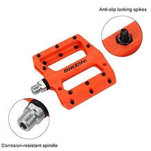 Load image into Gallery viewer, BIKEIN PRO Mountain Bike Pedals Platform Flat Pedal Sealed Bearing 9/16" Nylon Pedals with Wrench
