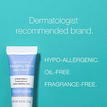 Load image into Gallery viewer, Neutrogena Healthy Skin Anti-Wrinkle Eye Cream with Alpha Hydroxy Acid (AHA), Vitamin A and Vitamin B5 - Firming Under-Eye Cream for Wrinkles and Fine Lines, 0.5 oz
