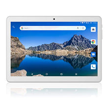 Load image into Gallery viewer, Tablet 10 inch, 3G Phablet Unlocked, Android 8.1 Go Tablets PC with Dual Card Slot, 1G+16GB, Dual Camera, GMS Certified, WiFi, Bluetooth, GPS - Silver
