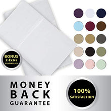 Load image into Gallery viewer, Swift Home Luxury Bedding Collection, Ultra-Soft Brushed Microfiber 6-Piece Bed Sheet Sets, Extremely Durable - Easy Fit - Wrinkle Resistant - (Includes 2 Bonus Pillowcases), Queen, Navy
