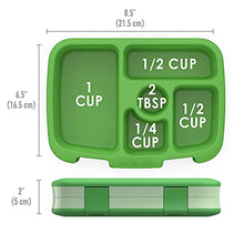 Load image into Gallery viewer, Bentgo® Kids Children’s Lunch Box - Leak-Proof, 5-Compartment Bento-Style Kids Lunch Box - Ideal Portion Sizes for Ages 3 to 7 - BPA-Free, Dishwasher Safe, Food-Safe Materials (Green)
