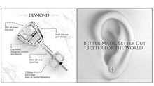 Load image into Gallery viewer, Diamond Stud Earrings (Lab Grown Diamonds) 14K Yellow Gold, 0.25ctw (0.23ctw to 0.27ctw) G-H color VS-SI
