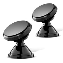 Load image into Gallery viewer, Magnetic Phone Car Mount, eSamcore Powerful Magnets Car Mount Holder for Dashboard with Strong Adhesive, Fits All iPhone Samsung Galaxy Smartphone [2 Pack]
