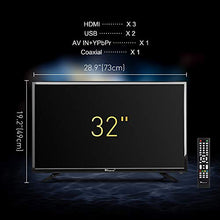 Load image into Gallery viewer, Myonaz LED HD TV 32 inch 720p Flat Screen TV HDMI USB with Energy Star (32-inch)
