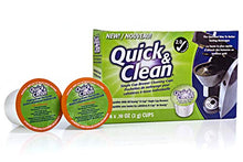 Load image into Gallery viewer, 6-Pack of Cleaning Cups for Keurig K-Cup Machines - 2.0 Compatible, Stain Remover, Non-Toxic - By Quick &amp; Clean
