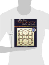 Load image into Gallery viewer, Machine Embroidery Makes the Quilt: 6 Creative Projects CD with 26 Designs Unleash Your Embroidery Machine's Potential
