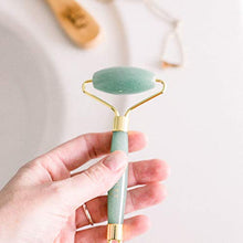 Load image into Gallery viewer, Jade Roller for Face - Face &amp; Neck Massager for Skin Care, Facial Roller to Press Serums, Cream and Oil Into Skin, Lymphatic Drainage Massager Skin Care Tool, Eye Massager and Neck Roller (1 Pack)
