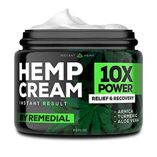 Load image into Gallery viewer, Instant Hеmp Раin Rеliеf Cream - Relieve Muscle, Joint &amp; Arthritis раin - Natural Hеmp Extract for Arthritis, Foot &amp; Back Раin - 2oz
