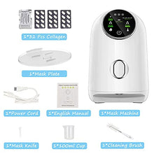 Load image into Gallery viewer, Facial Mask Machine, Touch Control Facial Mask DIY Machine with 32 Pcs Collagen, Automatic Intelligent Fruit Vegetable Facial Mask Maker, for Beauty Facial SPA Skin Care
