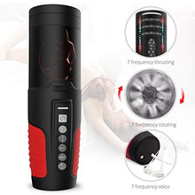 Load image into Gallery viewer, Blowjobsex Toy AutoBlòw-Jòb Adult Male Handsfree Åircraft Cup Stroker for Men Vacǔum Pǔmp Tool Device Men's Artificial 3D Realistic Electric Deep Thrusting Massage Cup Underwear Toys,Tshirt
