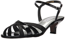 Load image into Gallery viewer, Touch Ups Women's Jane Heeled Sandal, Black, 11 W US
