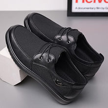 Load image into Gallery viewer, COSIDRAM Mens Casual Shoes Walking Loafers Breathable Comfort Lightweight Travel Moccasins Shoes for Adult Male Black 8.5
