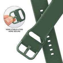 Load image into Gallery viewer, Adepoy Compatible with Apple Watch Bands 41mm 40mm 38mm, Soft Silicone Sport Wristbands Replacement Strap with Classic Clasp for iWatch Series SE 7 6 5 4 3 2 1 for Women Men, Clover 38/40/41mm
