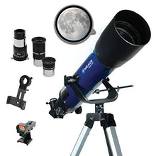 Load image into Gallery viewer, Meade Instruments – S102mm Aperture, Portable Beginner Refracting Astronomy Telescope for Kids &amp; Adults – Bonus Smart Phone Adapter &amp; Accessories Included - Adjustable Alt-azimuth (AZ) Manual Mount

