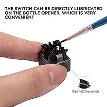 Load image into Gallery viewer, 33 Switch Tester Switch Opener Acrylic Lube Station DIY Double-Deck Removal Platform Keycaps Puller for Custom Gateron Cherry Mechanical Keyboard
