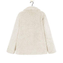 Load image into Gallery viewer, Women's Coat Casual Lapel Fleece Fuzzy Faux Shearling Button Warm Outwear Plush Vest Jackets with Pockets（White,3XL）

