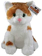 Load image into Gallery viewer, Shelter Pets Series Two: Jeffrey - 10" Orange and White Cat Plush Toy Stuffed Animal - Based on Real-Life Adopted Pets - Benefiting The Animal Shelters They were Adopted from - Kitten Kitty
