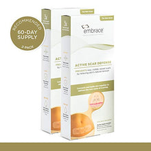 Load image into Gallery viewer, Embrace Active Scar Defense for New Scars, FDA-Cleared Silicone Scar Sheets (Size Medium (2.4 Inch)) 60 Day Supply, Pack of 2
