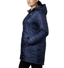 Load image into Gallery viewer, Columbia Women's Plus Mighty Lite Hooded Jacket, Nocturnal, 1X
