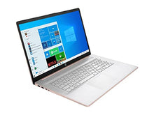 Load image into Gallery viewer, HP 17.3" HD+ Touchscreen Premium Laptop | AMD Ryzen 3 5300U | 8GB DDR4 | 256GB SSD | Fingerprint Reader | Backlit Keyboard | Windows 10 Home | Rose | with USB3.0 HUB Bundle
