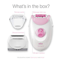 Load image into Gallery viewer, Braun Epilator Silk-epil 3 3-270, Hair Removal for Women, Shaver &amp; Trimmer
