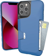 Load image into Gallery viewer, Smartish iPhone 12 Pro Max Wallet Case - Wallet Slayer Vol. 1 [Slim + Protective] Credit Card Holder (Silk) - Blues on The Green
