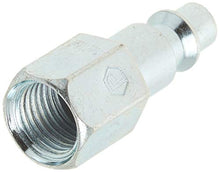 Load image into Gallery viewer, Primefit IP1414FS-B25-P (25 Pack) Industrial Style Air Quick Connect Plugs/Nipples 1/4" x 1/4" Female NPT
