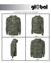 Load image into Gallery viewer, Global Blank Lightweight Hooded Fleece Pullover Sweatshirt Active Hoodies for Men &amp; Women Camouflage
