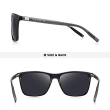 Load image into Gallery viewer, MERRY'S Unisex Polarized Aluminum Sunglasses Vintage Sun Glasses For Men/Women S8286 (Black, 56)

