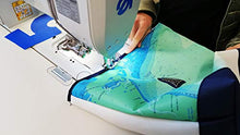 Load image into Gallery viewer, Changing seas: a LIVE look into locals creating handbags from Italian ship sails

