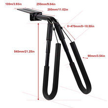 Load image into Gallery viewer, Onefeng Sports Surfboard Scooter Moped Bike Rack, Aluminum Lightweight Bicycle Surf Board Carrier for Sports Outdoors, Mount to Safely Carry Your Surfboard On Your Moped
