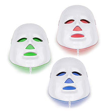 Load image into Gallery viewer, NORLANYA Photon Therapy Facial Skin Care Treatment Machine Facial Toning Mask - Blue Red Green Photon Light
