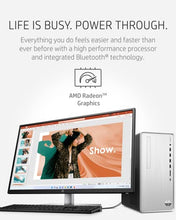 Load image into Gallery viewer, HP Pavilion Desktop PC, AMD Ryzen 7 5700G, 16 GB RAM, 512 GB SSD, Windows 11 Pro, Wi-Fi 5 &amp; Bluetooth Connectivity, 9 USB Ports, Wired Mouse and Keyboard Combo, Pre-Built Tower (TP01-2022, 2021)
