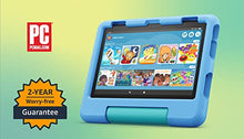Load image into Gallery viewer, Amazon Fire HD 8 Kids tablet, 8" HD display, ages 3-7, includes 2-year worry-free guarantee, Kid-Proof Case, 32 GB, (2022 release), Blue

