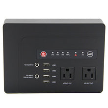Load image into Gallery viewer, Powkey 200Watt Portable Power Bank with AC Outlet for Camping 42000mAh Power Supply for CPAP ,2 AC Ports, 4 USB Ports, 2 DC Port
