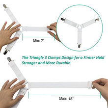 Load image into Gallery viewer, Raytour Bed Sheet Holder Straps Sheet Stays Keepers Bedsheet Holders Fasteners
