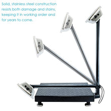 Load image into Gallery viewer, Houseables Industrial Platform Scale 600 LB x .05, 19.5" x 15.75", Digital, Bench, Large for Luggage, Shipping, Package Computing, Postal
