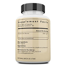 Load image into Gallery viewer, Ancestral Supplements Grass Fed Beef Liver Capsules, Supports Energy Production, Detoxification, Digestion, Immunity and Full Body Wellness, Non-GMO, Freeze Dried Liver Health Supplement, 180 Capsules

